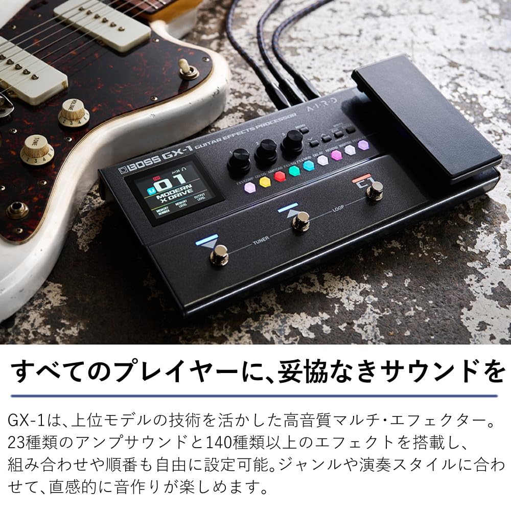 Amazon.co.jp: BOSS マルチエフェクター GX-1 セット ギター用 PSA